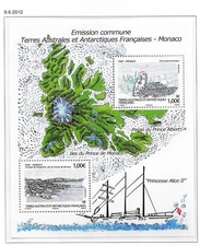 French Southern & Antarctic Territory Sc 467 NH SOUVENIR SHEET of 2012 - ISLAND
