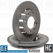 FÜR VAUXHALL OPEL CORSA F MOKKA PEUGEOT 208 2008 BESCHICHTETE BREMSSCHEIBEN HINTEN 249mm