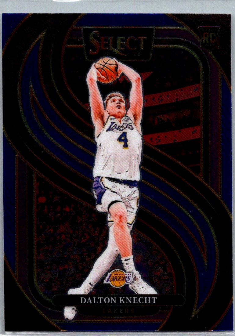 2024-25 Panini Select #186 Dalton Knecht Blue (Retail)