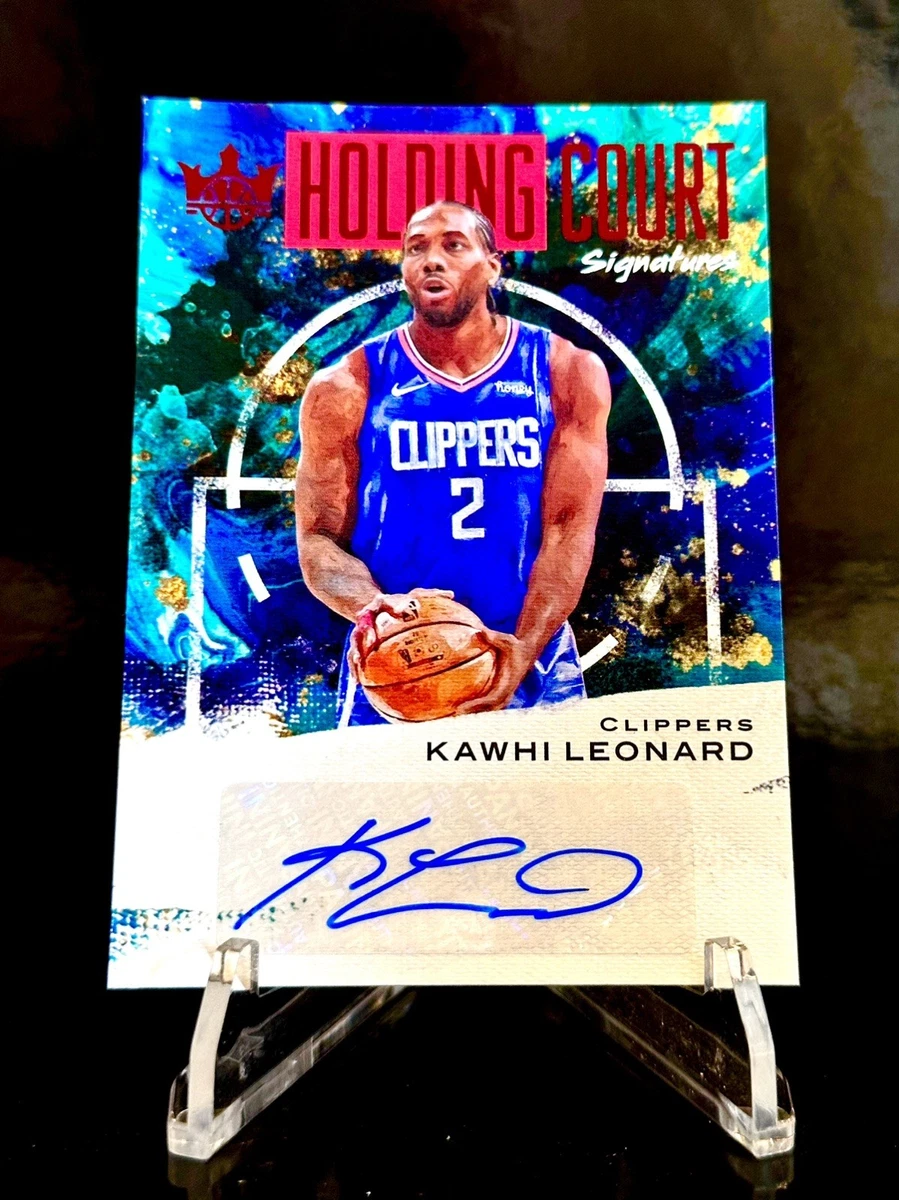 Kawhi Leonard Basketball Autographed Sports Trading Cards