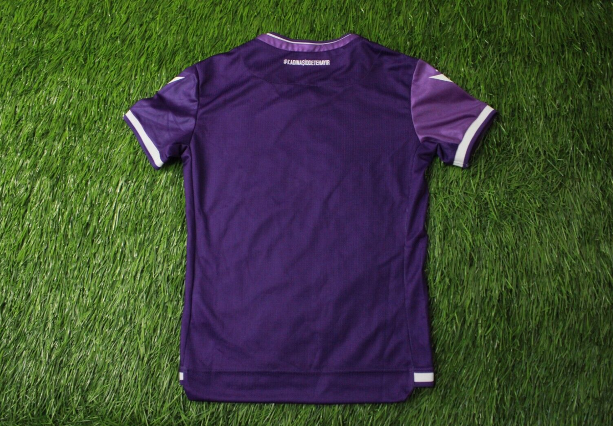 Maillot Samsunspor Third 2021-2022 - Macron Violet Et Blanc - Taille XL - Original