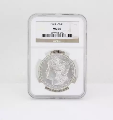 1904 O S$1 Morgan Silver Dollar NGC MS 64
