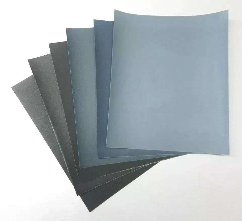 Matador Abrasive Wet Dry Sandpaper 30 Sheets 3000 Grit 9" x 11" Silicon Carbide Foto 2 de 4