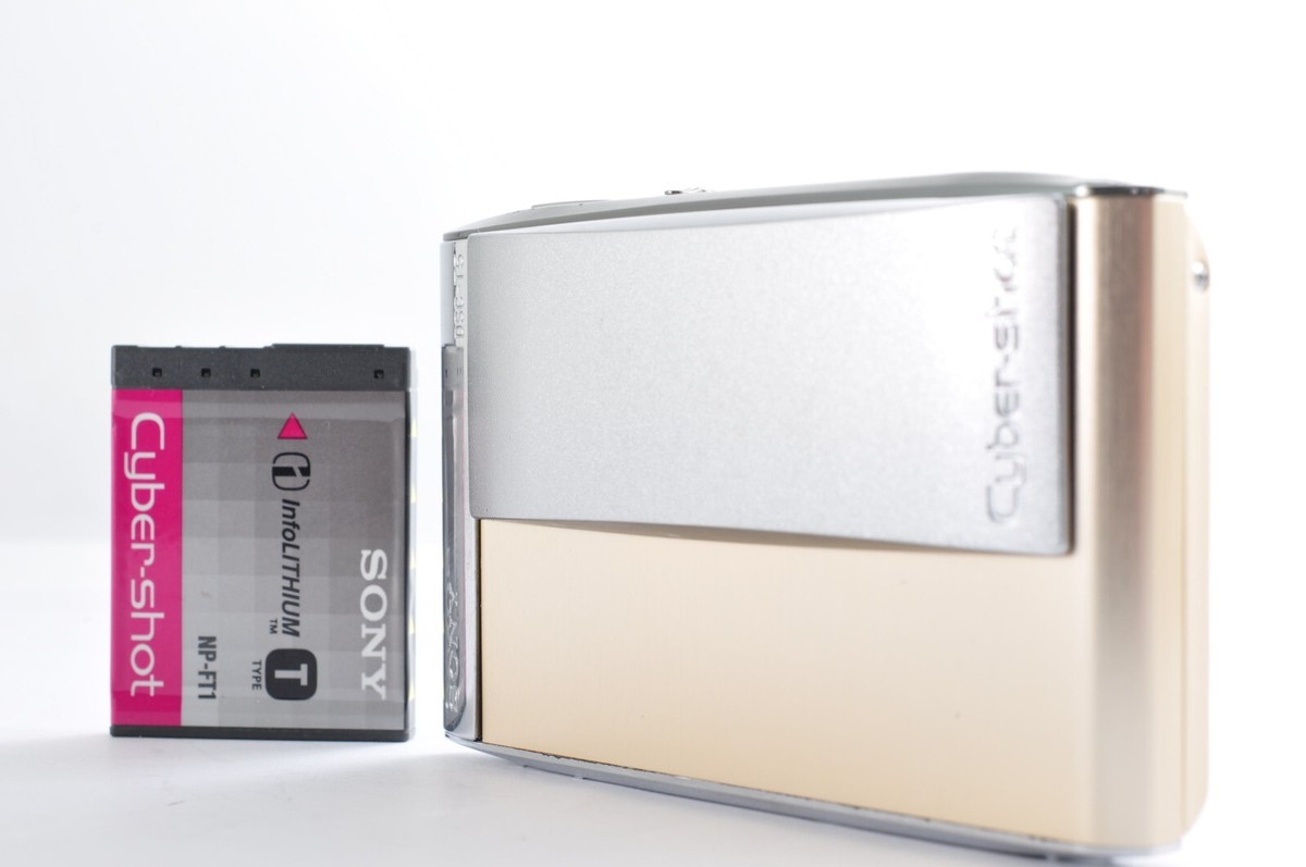 Sony Cyber-Shot DSC-T5 Gold 5.1MP 3x Japanese Only [Near