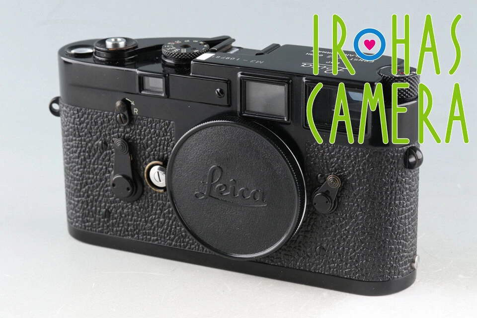Leica Leitz M3 Black Paint 35mm Rangefinder Film Camera #46085 K