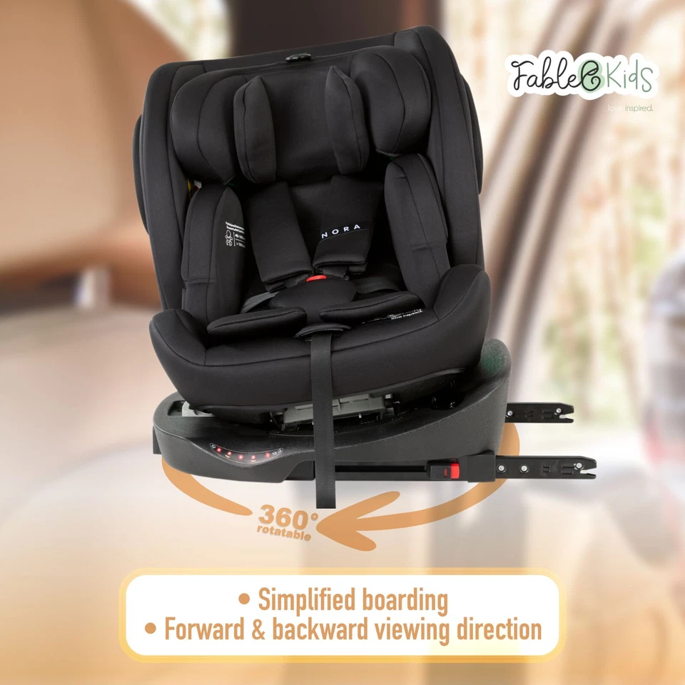 FableKids seggiolino auto seggiolino auto girevole a 360° Isofix 40-150 cm - Immagine 4 di 4