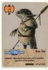Kuo Toa Advanced Dungeons & Dragons Forgotten Realms Spellfire Card, Ex