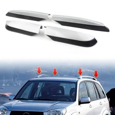 For Toyota RAV4 2013-2018 Roof Rack Cover Rail End Shell Cap Replacement 4PCS