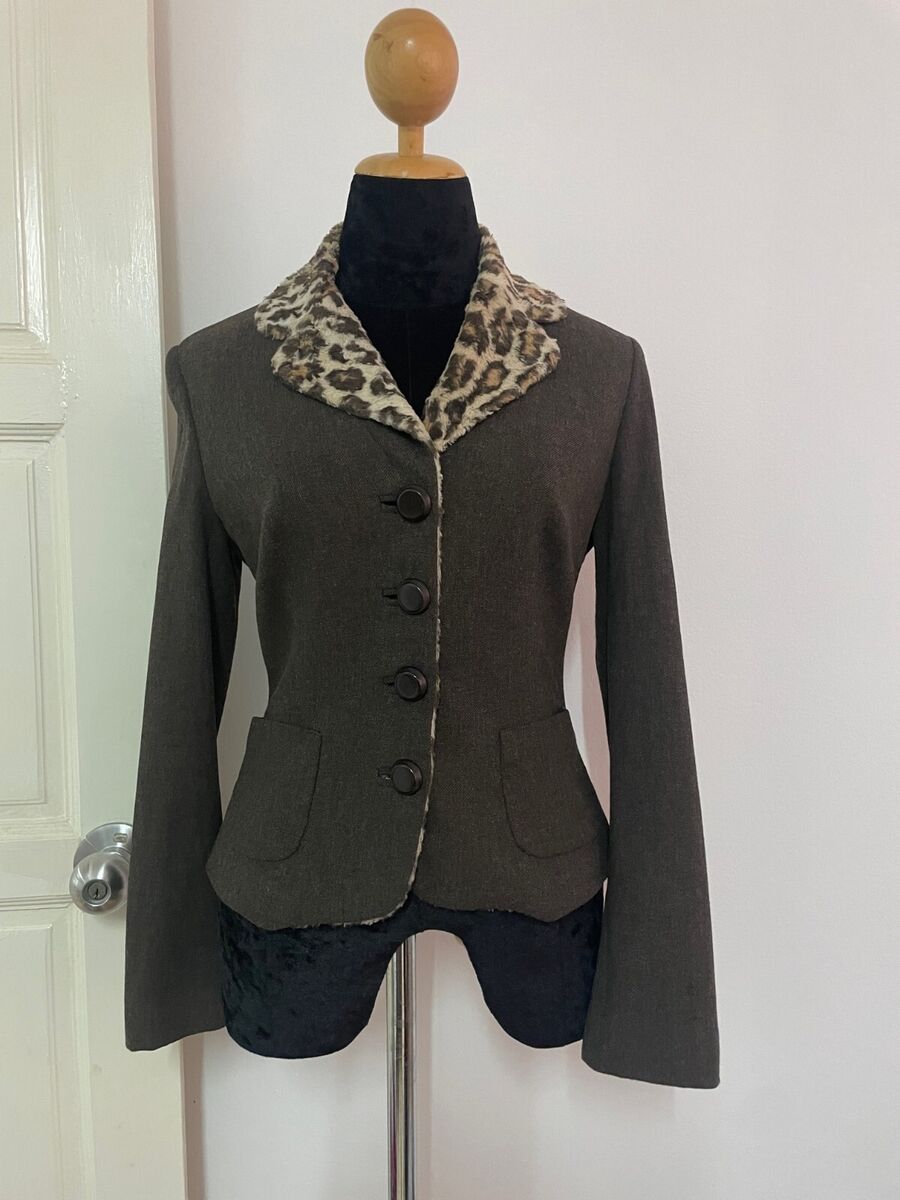 Authentic Dolce & Gabbana Women Brown Jacket Size 24/38 | eBay Authentic Dolce & Gabbana Women Brown Jacket Size 24/38 | eBay