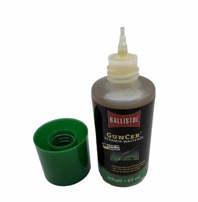 BALLISTOL 65 ml GunCer Keramik-Waffenöl Dosierspritze Waffenpflege, 65ml