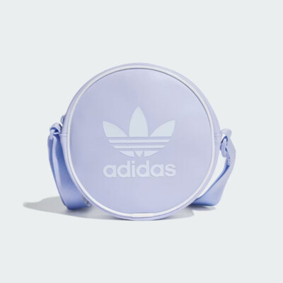 New Adidas Original ADICOLOR CLASSIC ROUND BAG VIOLET