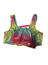 Girls Swimsuit Bikini Top Size XXL 18 Wonder Nation Mermaid Beach Pool Swim NW