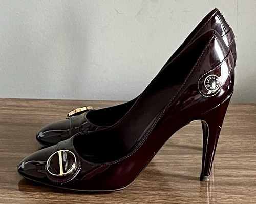 Louis Vuitton „Sloane“ Pumps in „Amarante“ Burgunder Lackleder, Größe 36 - Bild 4 von 10