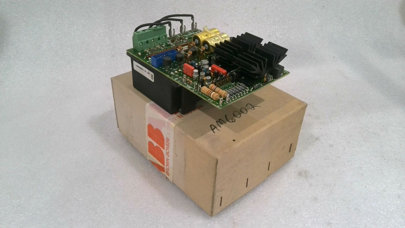 ABB GNT0112010 SUPPLY BOARD GNT0112000R0001, A1.3, TYPE AM6002B, GNT7045177P1