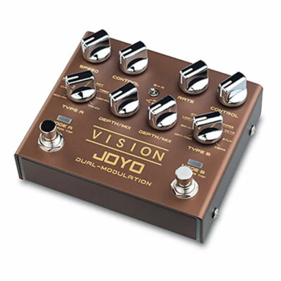 JOYO R-09 VISION Dual Modulation Guitar Effects Pedal Revolution R