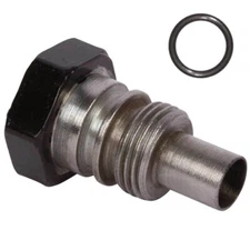 Saginaw Ford Power Steering Fitting GM Pump Male to Female 3/8 Flare Mustang