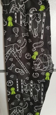 AKC MACH agility obedience rally dog ladies leggings 2 size Golden Retriever FS 