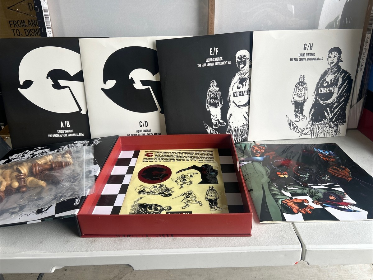 GZA Liquid Swords The Chess Box 4LP Vinyl Record Store Day RSD