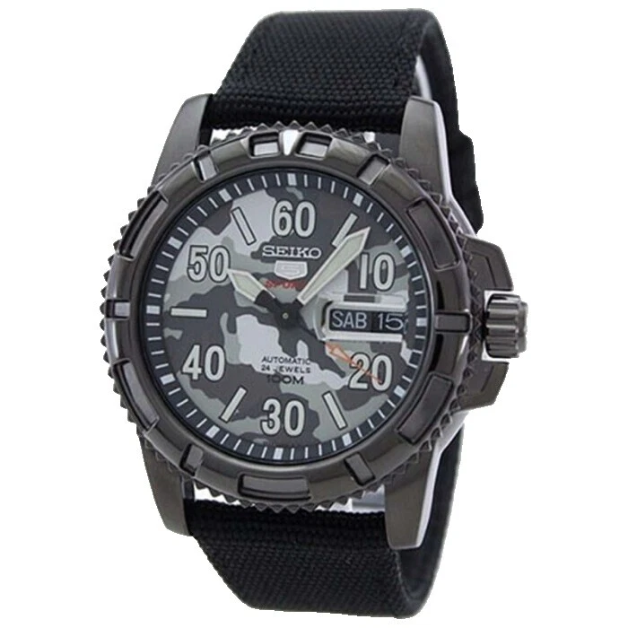 Seiko 5 Nylon Band Wristwatches