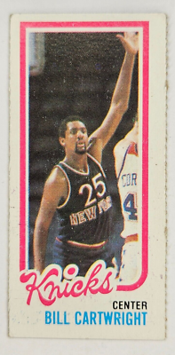 1980-81 Topps Separated Single Panel #166 BILL CARTWRIGHT Knicks 