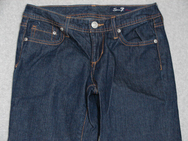 OA25413 ***SEVEN*** FLARE WOMENS JEANS sz28 DARK; NICE JEANS OA25413 ***SEVEN*** FLARE WOMENS JEANS sz28 DARK; NICE JEANS