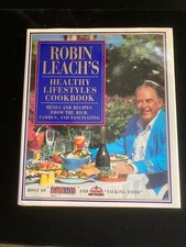 Signed Robin Leach's Healthy Lifestyles Cookbook