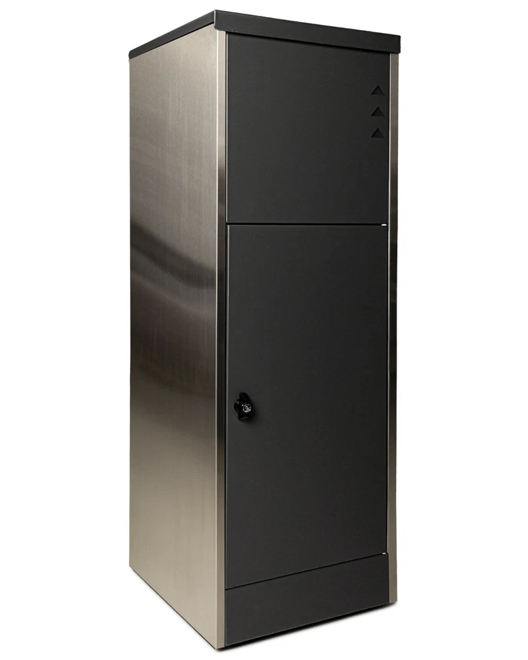 Ondis24 Korona Paketbox XL Postbox für Pakete Warensendungen & Briefe Edelstahl