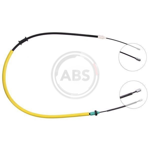 A.B.S. Handbremsseil Bremsseil Links Passend FüR Renault Kangoo Express-image