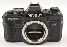 BLACK MINOLTA X-700 35mm SLR Film Camera Body - JAPAN