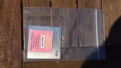 #ad 3 x 3 inch 999 fine silver square sheet metal choose gauge .999 silver New $85.00