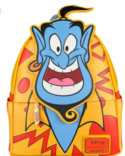 Loungefly Disney Aladdin Genie Backpack Bag V NWT Make Offer - Picture 2 of 8