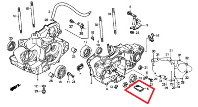  GENUINE HONDA OEM OIL FILTER SCREEN XR CRF XL TR TRX ATC NX 150 200 250 R X RB 