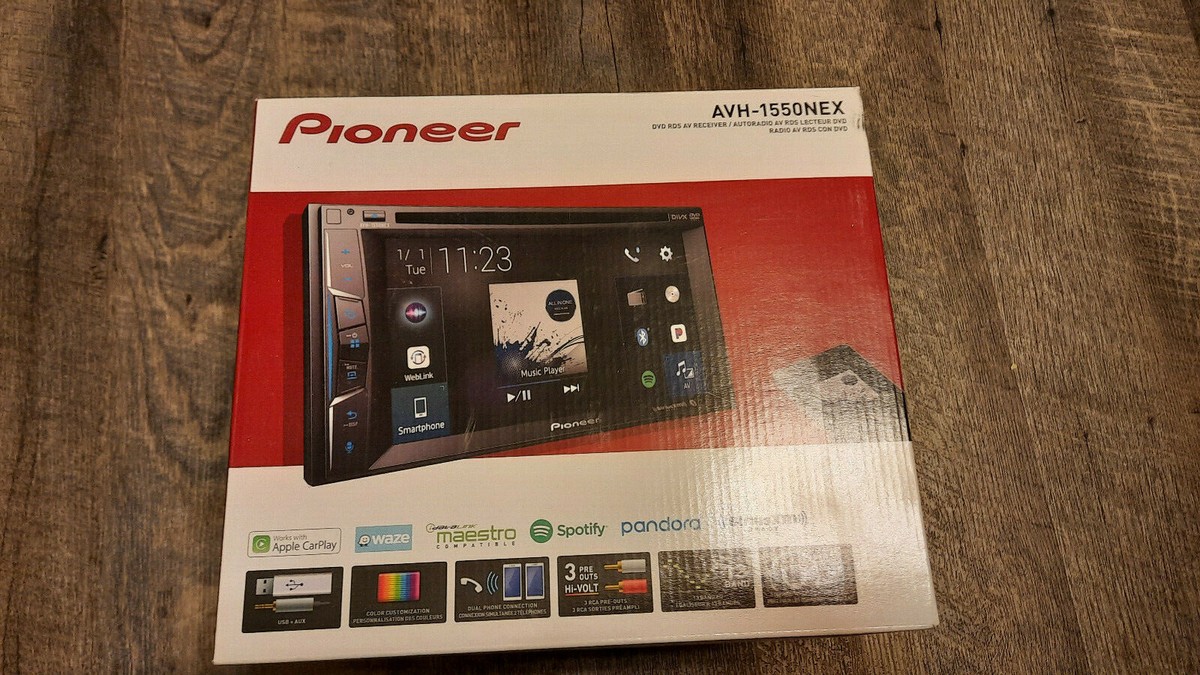 New Pioneer Radio Stereo Pioneer AVH-1550NEX 6.2 Inch AV New Pioneer Radio Stereo Pioneer AVH-1550NEX 6.2 Inch AV