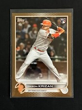 2022 Topps Update Gold Jason Krizan RC #1861/2022 San Francisco Giants