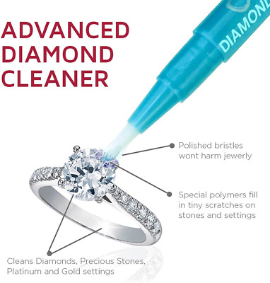 Connoisseurs Diamond Dazzle Stick, Portable Jewelry Cleaner for Diamonds, Stones