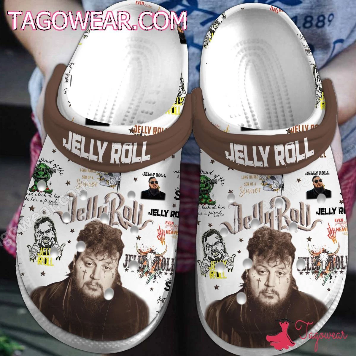 Jelly Roll American Singer Clogs