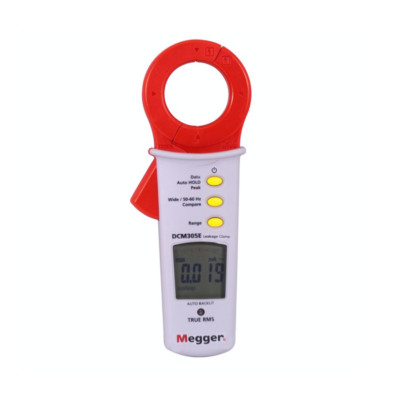 Megger DCM305E TRMS Erdungsleckage Stromzange / Multimeter / UK