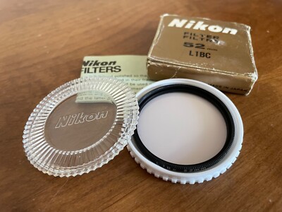 1 Nikon NIKKOR レンズ 4点 L1A L1BC 52mm Nikon 52mm L1BC UV Glass Filter in box with manual - Skylight Haze