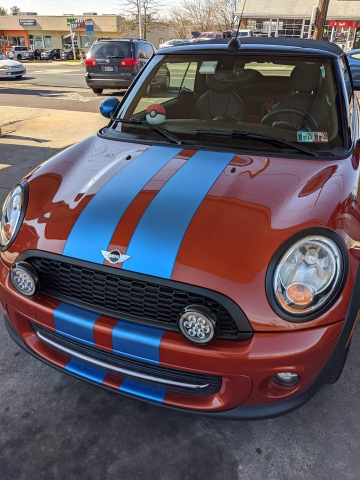 LED Halo Rally DRL Chrome Daytime Running Lights For Mini Cooper R55 ...