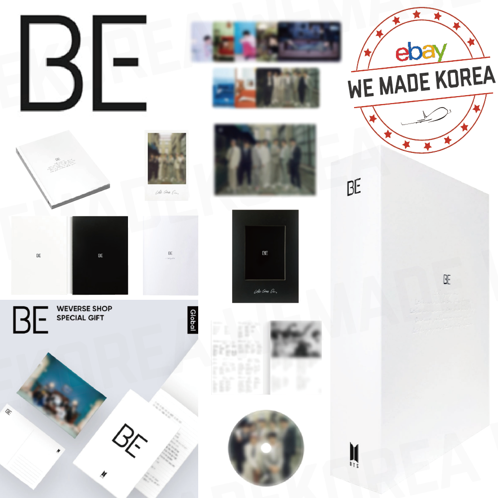 BTS BE Deluxe Edition Album + Photobook + Making Book + Photocard + etc