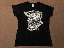 The BRAINS Girl Shirt L *RAR* Psychobilly Punk *Top Zustand*