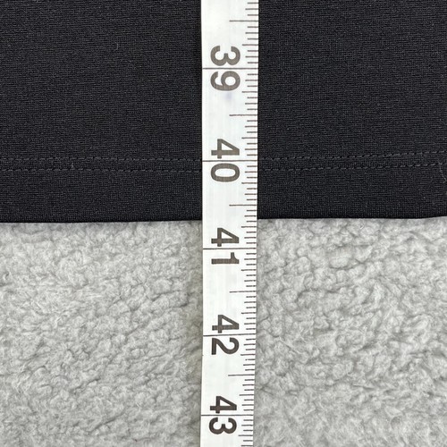 Eileen Fisher Dress XS Black Shift Flex Tencel Ponte V-Neck Double-Knit USA - Picture 11 of 11