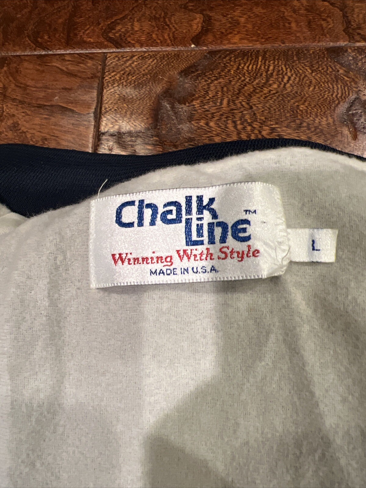 Vtg Alabama State Trooper Association Satin Jacket Chalk Line Made In