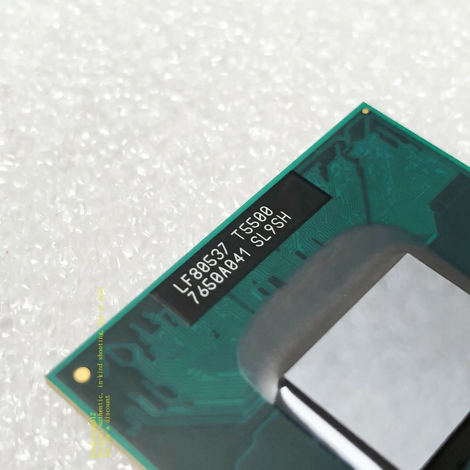 Intel Core 2 Duo T5500 (SL9SH) 1.66GHz 2M Dual-Core Notebook Processor - Image 2 of 4