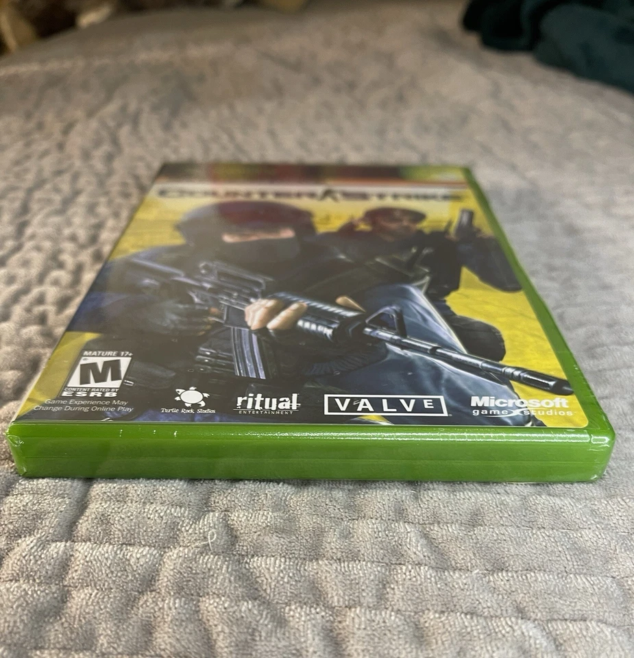 Counter-Strike 1ST PRINT (Original Xbox 2003) FACTORY SEALED! - RARE! - Image 2 of 4