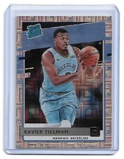 Xavier Tillman  RC ▪ 2020-21 Donruss Choice  INFINITE Rated Rookie  Grizzlies
