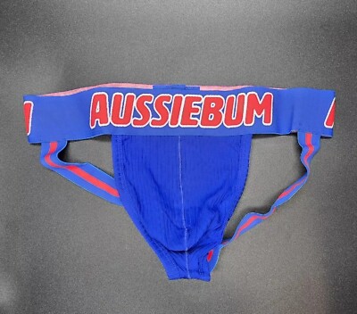 AussieBum Men's X-Jock Jockstrap Underwear, Size M L XL Blue - NWT