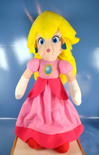 Super Mario Princess Peach 24" Jumbo Plush Pillow Toy Doll Nintendo 2022 Pink