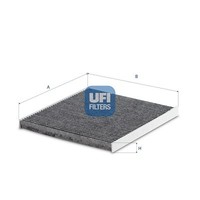 UFI Innenraumfilter Aktivkohlefilter FüR Toyota Land Cruiser Prado 3.0 D-4D 4.0