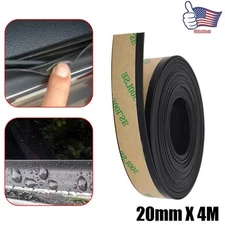 4M Seal Strip Car Window Windshield Weatherstrip Sealing Molding Cover Trim Edge